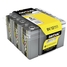 Load image into Gallery viewer, Rayovac Ultra Pro Alkaline 9 Volt Batteries 12-Pack - For Multipurpose - 9V - 9 V DC - Alkaline - 12 / Pack