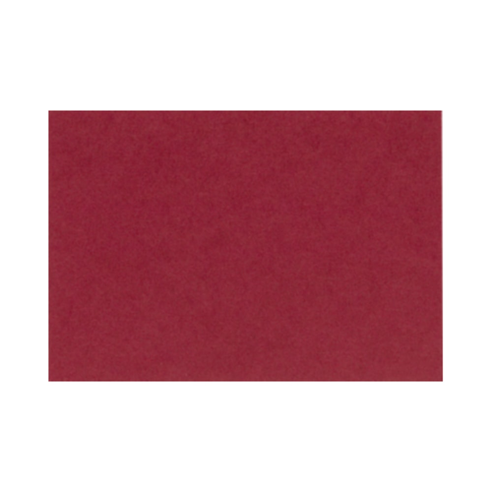 LUX Flat Cards, A7, 5 1/8in x 7in, Garnet Red, Pack Of 1,000