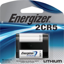 Load image into Gallery viewer, Energizer 2CR5 e2 Lithium Photo 6-Volt Battery - For Multipurpose - 2CR5 - 6V DC - 6 Batteries/Box - 4 Box/Carton
