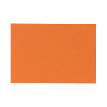 Load image into Gallery viewer, LUX Flat Cards, A7, 5 1/8in x 7in, Mandarin Orange, Pack Of 1,000