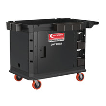 Load image into Gallery viewer, Suncast Commercial Utility Cart Shield, Black, PUCCS2645