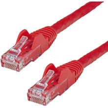 Load image into Gallery viewer, StarTech.com 6ft CAT6 Ethernet Cable - Red Snagless Gigabit CAT 6 Wire - 6ft Red CAT6 up to 160ft - 650MHz - 6 foot UL ETL verified Snagless UTP RJ45 patch/network cord