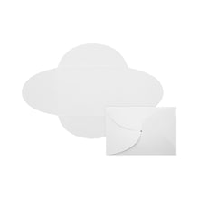 Load image into Gallery viewer, LUX Petal Invitations, A7, 5in x 7in, Bright White, Pack Of 200