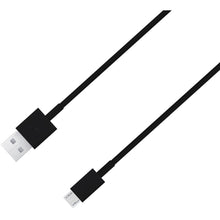 Load image into Gallery viewer, 4XEM Micro USB To USB Data/Charge Cable For Samsung/HTC/Blackberry (Black) - USB for Cellular Phone - 6 ft - 1 x Type A Male USB - 1 x Type B Male Micro USB - Black