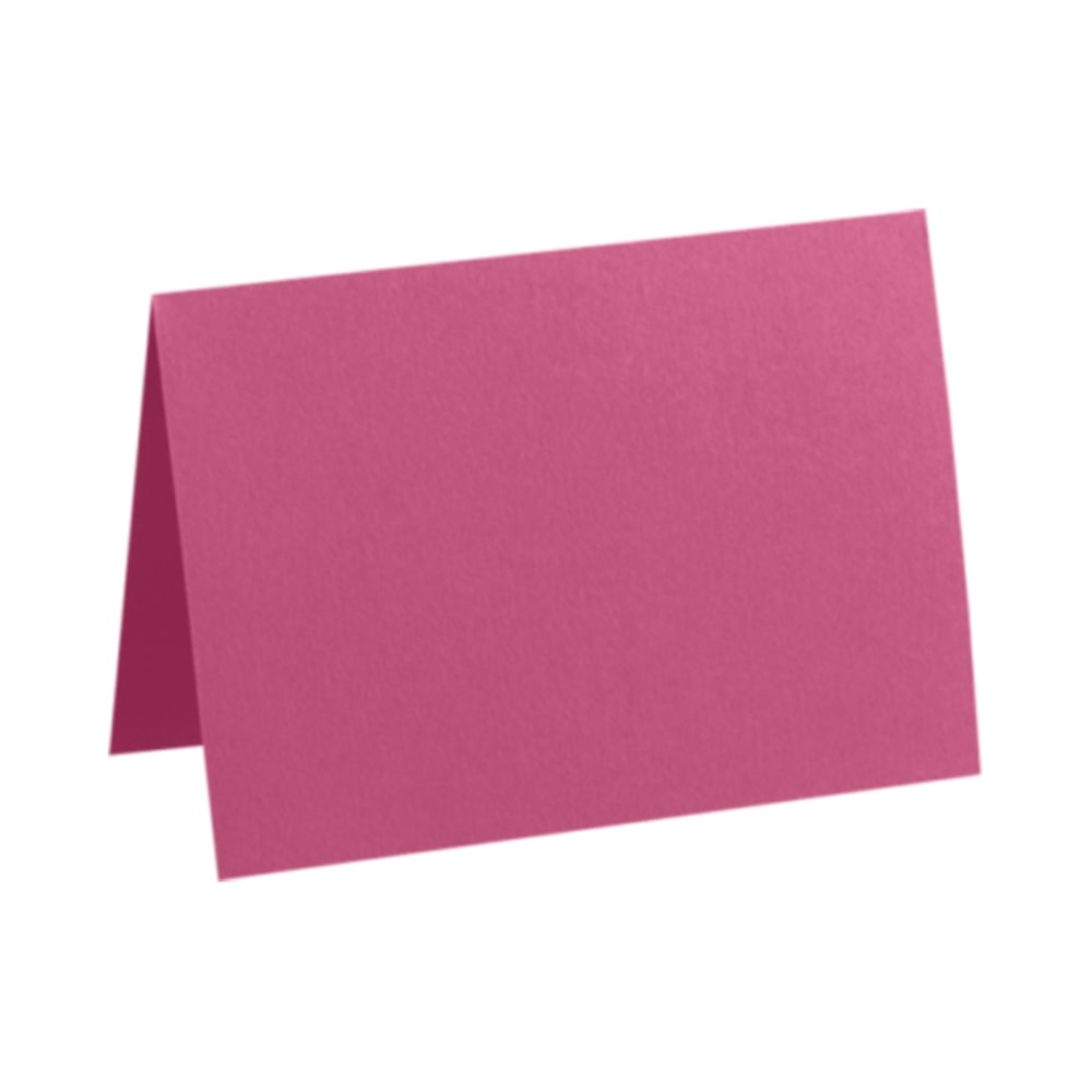 LUX Folded Cards, A1, 3 1/2in x 4 7/8in, Magenta, Pack Of 1,000