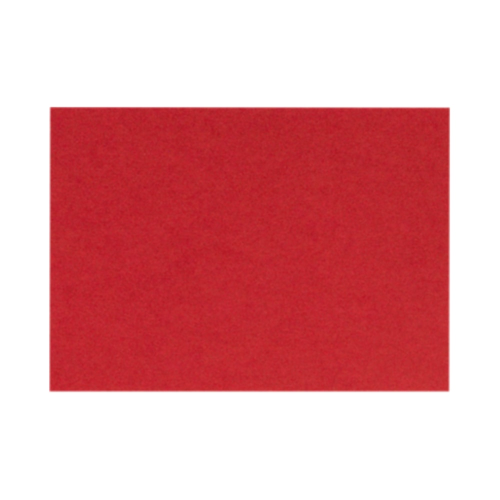 LUX Flat Cards, A1, 3 1/2in x 4 7/8in, Ruby Red, Pack Of 50
