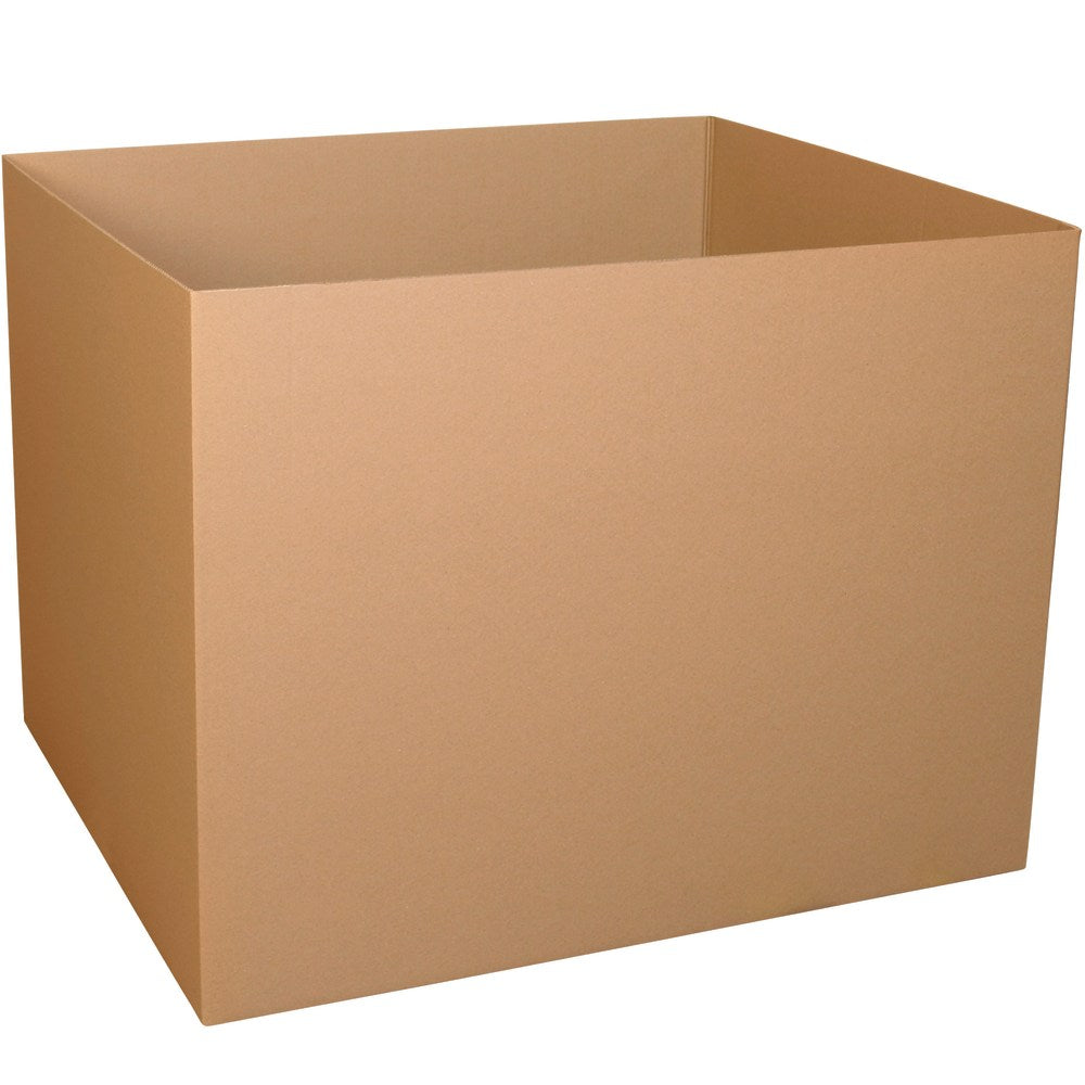 Office Depot Brand Heavy-Duty Triple-Wall Gaylord Storage Box Bottoms, 48in x 40in x 48in, Kraft, Case Of 5