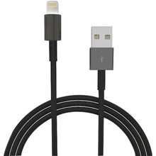 Load image into Gallery viewer, 4XEM 3Ft 1M Black charging data and sync Cable For Apple iphone 5 5s 6 6s 6plus 7 7plus - 4XEM 3Ft 1M Black charging data and sync Cable For Apple iphone 5 5s 6 6s 6plus 7 7plus