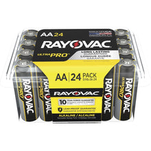 Load image into Gallery viewer, Rayovac Ultra Pro Alka AA24 Batteries - For Multipurpose - AA - 1.5 V DC - 24 / Pack