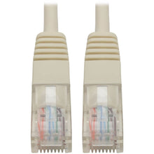 Load image into Gallery viewer, Tripp Lite Cat5e 350 MHz Molded (UTP) Ethernet Cable (RJ45 M/M) PoE White 3 ft. (0.91 m) - 3ft - 1 x RJ-45 Male - 1 x RJ-45 Male - White