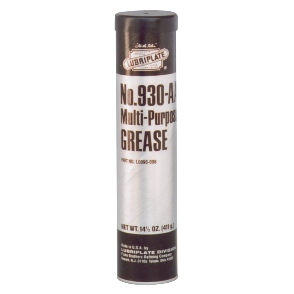 930 Series Multi-Purpose Grease, 14 1/2 oz, Cartridge, NLGI Grade 1