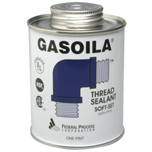 Load image into Gallery viewer, Gasoila Chemicals Soft-Set Thread Sealant, 16 Oz, Blue/Green, Pack Of 12 Cans