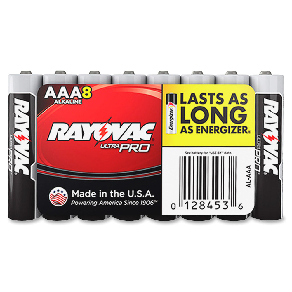 Rayovac Ultra Pro Alkaline AAA Batteries - For Multipurpose - AAA - 96 / Carton