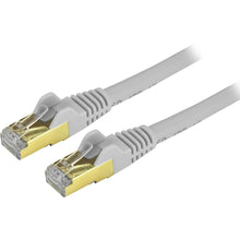 Load image into Gallery viewer, StarTech.com 4ft Gray Cat6a Shielded Patch Cable - Gray