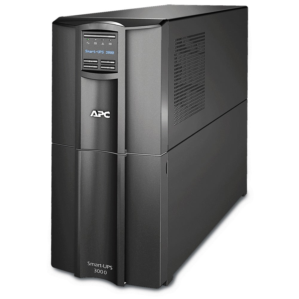 APC Smart-UPS 10-Outlet Tower With SmartConnect, 3,000VA/2,700 Watts, SMT3000C