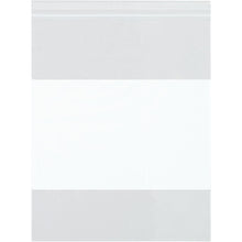 Load image into Gallery viewer, Office Depot Brand 4 Mil White Block Reclosable Poly Bags, 6in x 8in, Clear, Case Of 1000